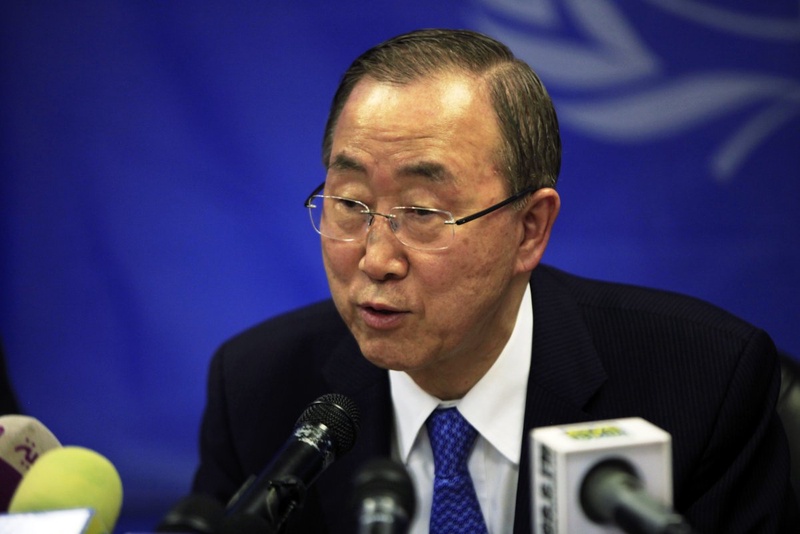 U.N. Secretary-General Ban Ki-moon. ©Reuters/Andreea Campeanu