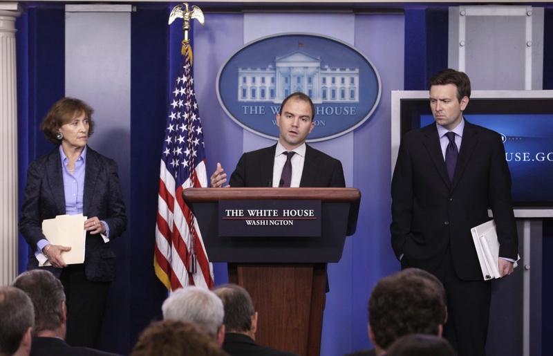 Josh Earnest, a White House spokesman. ©Reuters/Yuri Gripas 