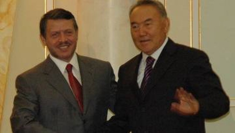 King Abdullah II and Nursultan Nazarbayev. Photo © Ministry of Foreing Affairs of Kazakhstan 