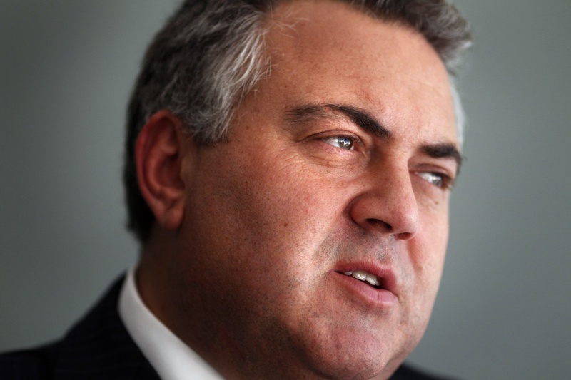 Australian Treasurer Joe Hockey. ©Reuters/Tim Wimborne
