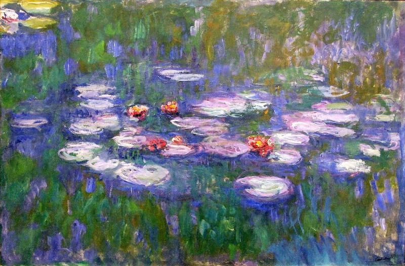 Claude Monet 'Water Lilies'. Photo courtesy of wikiart.org