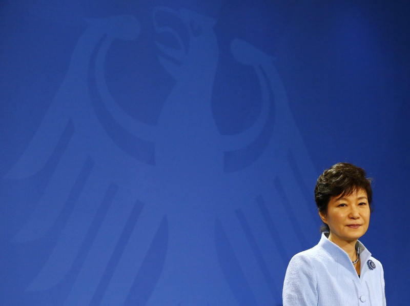 South Korean President Park Geun-hye. ©Reuters/Kai Pfaffenbach