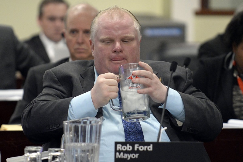 Toronto Mayor Rob Ford. ©Reuters/Aaron Harris