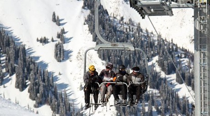 Ski resort Shymbulak. ©Yaroslav Radlovsky