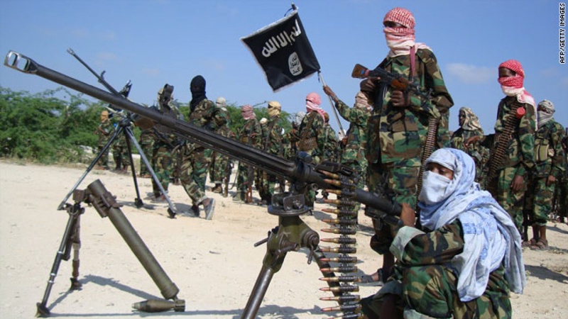 Somalia’s al-Qaeda linked, terrorist group in Somalia, al-Shabaab. Photo courtesy of somalicurrent.com