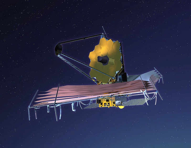 James Webb Space Telescope. Photo courtesy of wikipedia.org