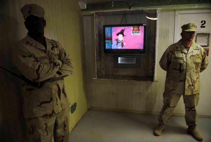 Guards at the U.S. Naval Station Guantanamo Bay. ©Reuters/Mandel Ngan/Pool