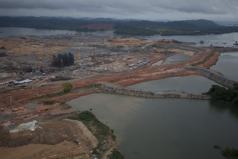 An overview of the site of the Belo Monte hydroelectric dam. ©Reuters/Paulo Santos 