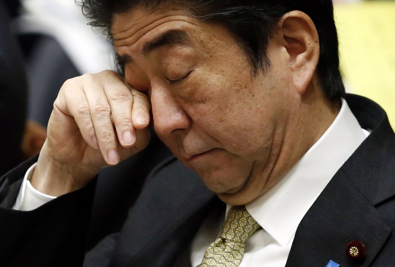 Japan's Prime Minister Shinzo Abe. ©Reuters/Toru Hanai 