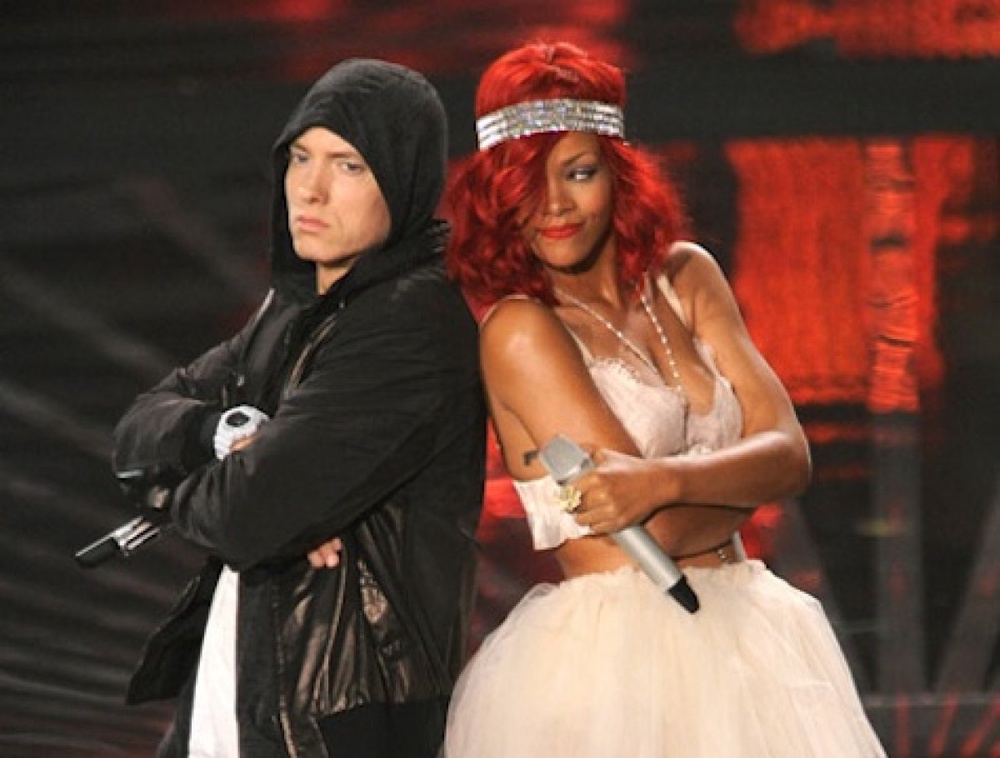 Eminem and Rihanna. Photo courtesy of eminem50cent.ru.