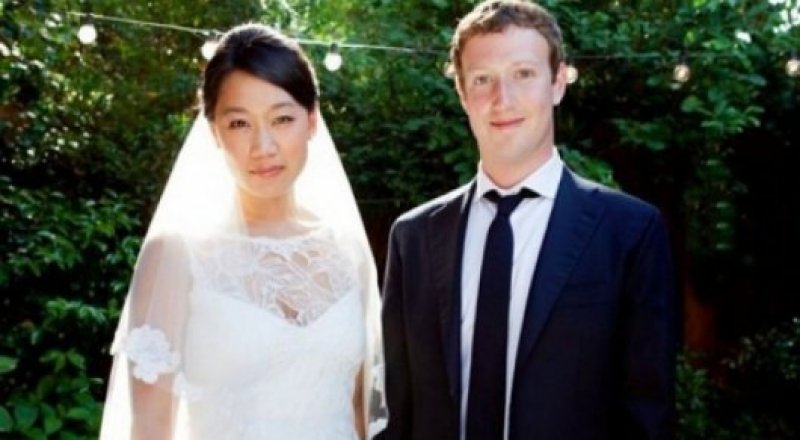 Priscilla Chan and Mark Zuckerberg. Photo from facebook page of Mark Zuckerberg