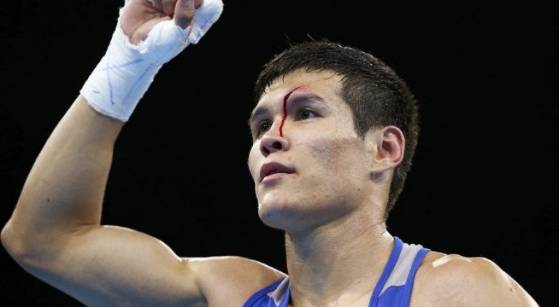 Kazakhstan's Daniyar Yeleussinov, boxer. ©Reuters