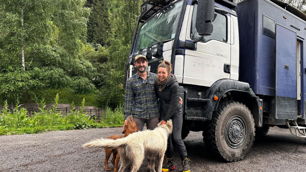 Adventurers’ epic world tour brings them to Kazakhstan: Bobby and Marie’s story