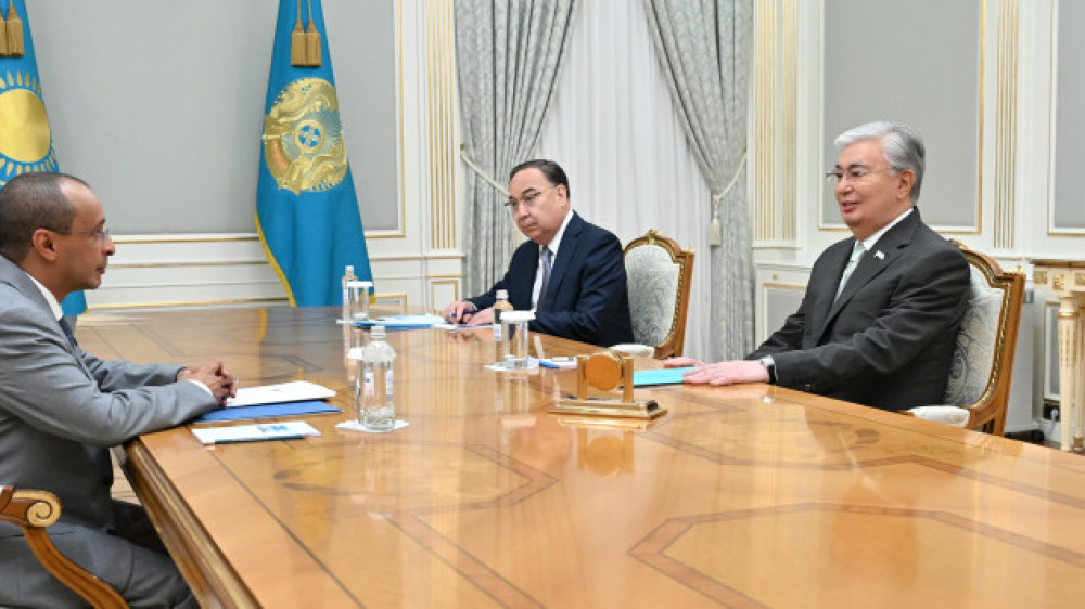 Kazakh President met with the UAE ambassador to Kazakhstan