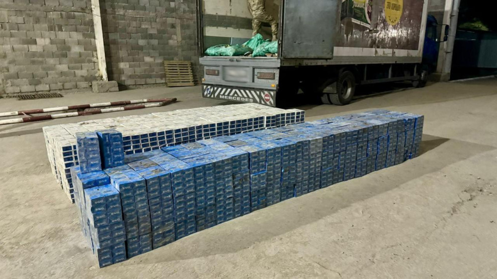 Large shipment of smuggled cigarettes attempted to enter Kazakhstan