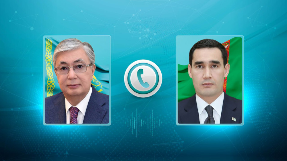 Tokayev held a conversation with the Turkmen President