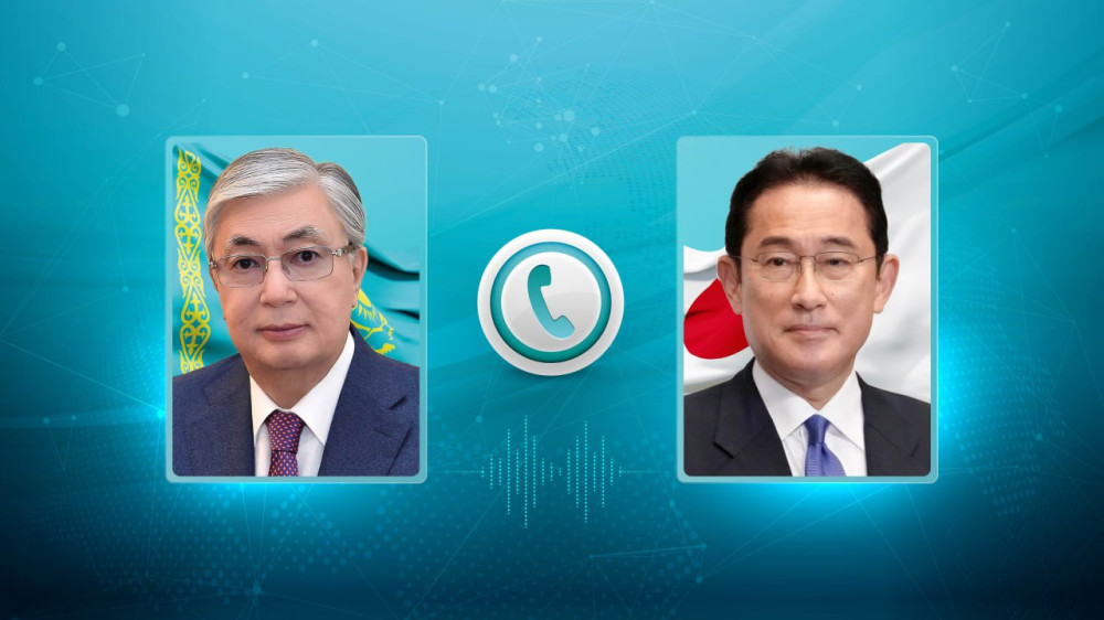 President Tokayev and Prime Minister Kishida discussed earthquake in Japan