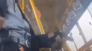 Elderly man detained with a gun on a bus in Almaty
