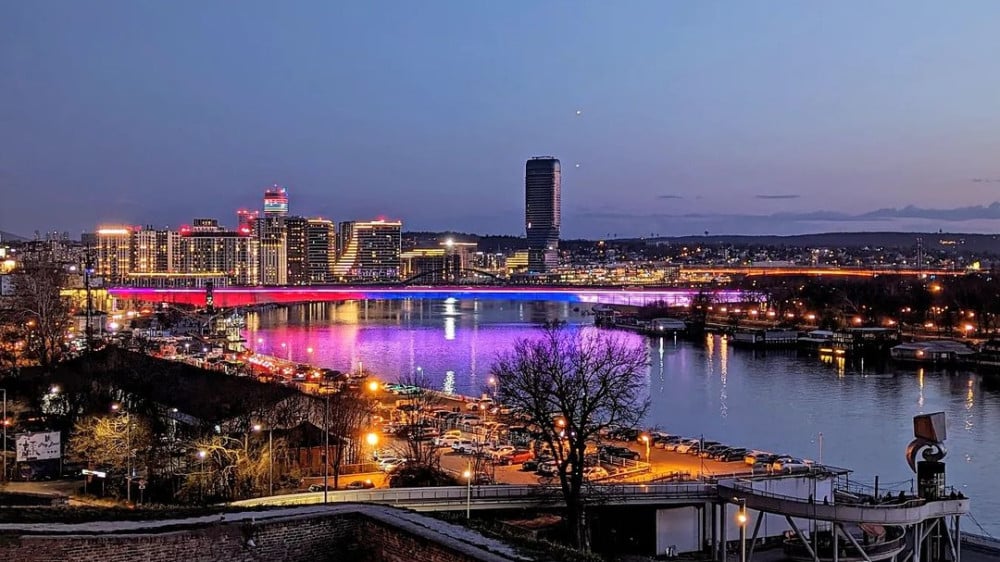 View of the Belgrade Tower. ©️ Instagram