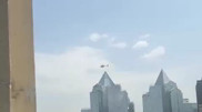 Almaty residents urged not to panic over helicopters and “burning” building