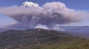 Hundreds evacuated: California’s largest wildfire still burning for second day