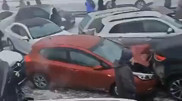No one held responsible yet for 95-car pileup in Akmola Region