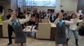 Backstreet Boys surprised with flash mob welcome in Astana airport